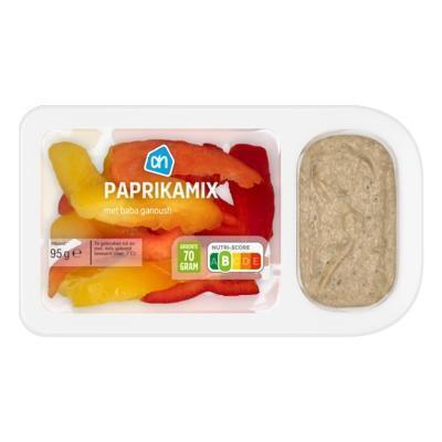 AH Paprika rood geel met baba ganoush (95g)