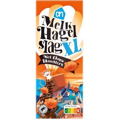 AH Melk hagelslag met choco hamsters XL (380g)