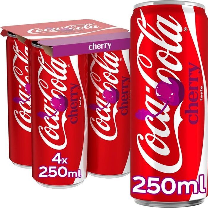 Coca-Cola Cherry 4 x 250 ml (4 × 250ml)