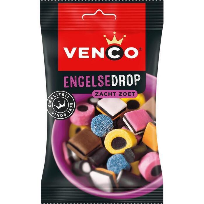 Venco Engelse Drop Zacht Zoet 100g (100g)