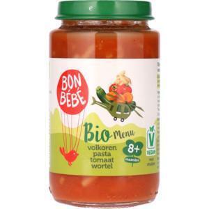 Biomenu m0811 volkoren pasta tomaat wortel (200g)