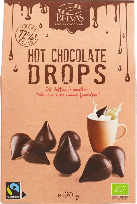 Hot chocolate drops (120g)