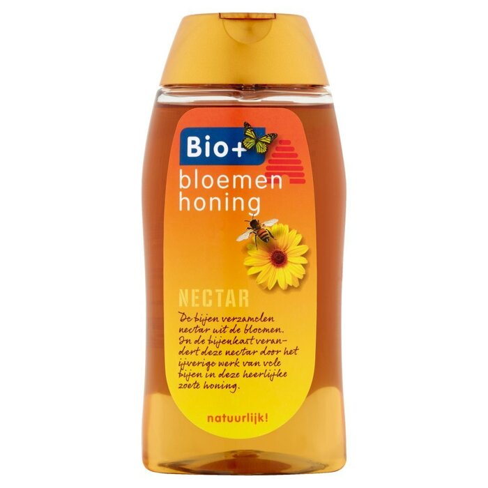 Bloemenhoning knijpfles (350g)