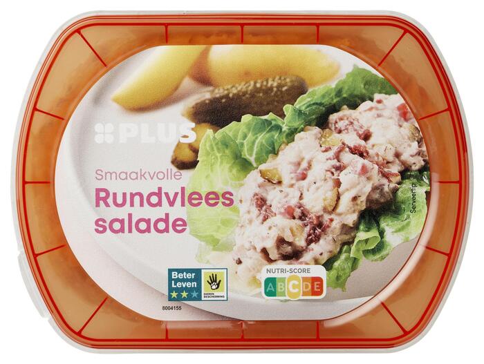 PLUS Rundvleessalade (Kuipje, 600g)