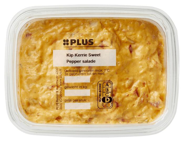 PLUS Kip Kerrie Sweet Pepper Salade (Kuipje, 150g)