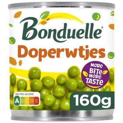 Bonduelle Doperwtjes Zeer Fijn 160 g (Stuk, 160g)