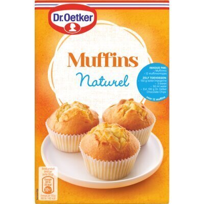 Dr. Oetker Muffins naturel (Pak, 350g)
