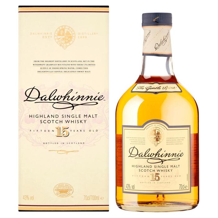 15years whisky (Doos, 0.7L)