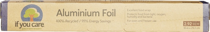 Aluminiumfolie gerecycled (10mtr)