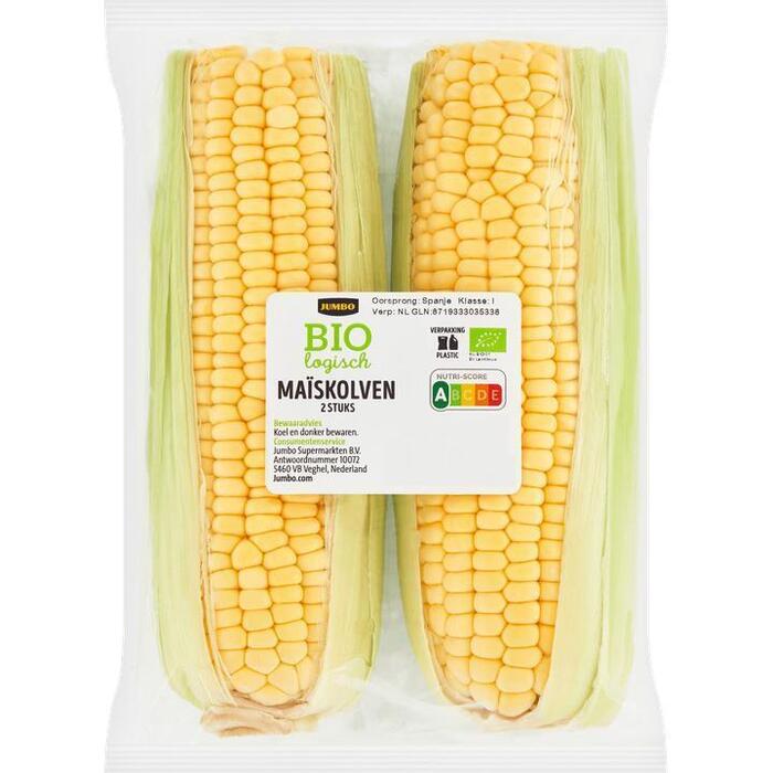 Jumbo Biologisch Maïskolven 2 Stuks