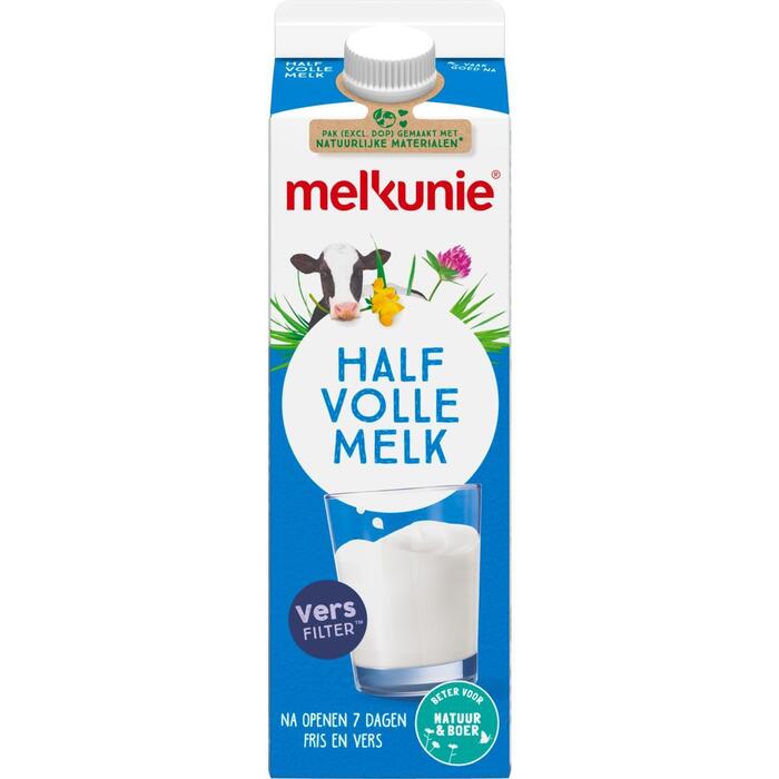 Halfvolle Melk (Stuk, 1L)