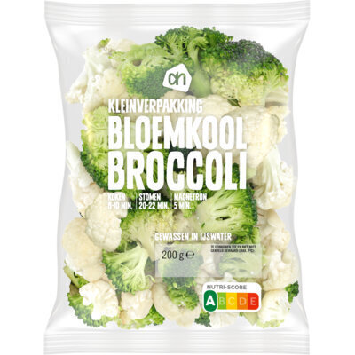 Kleintje bloemkool- en broccoliroosjes (200g)