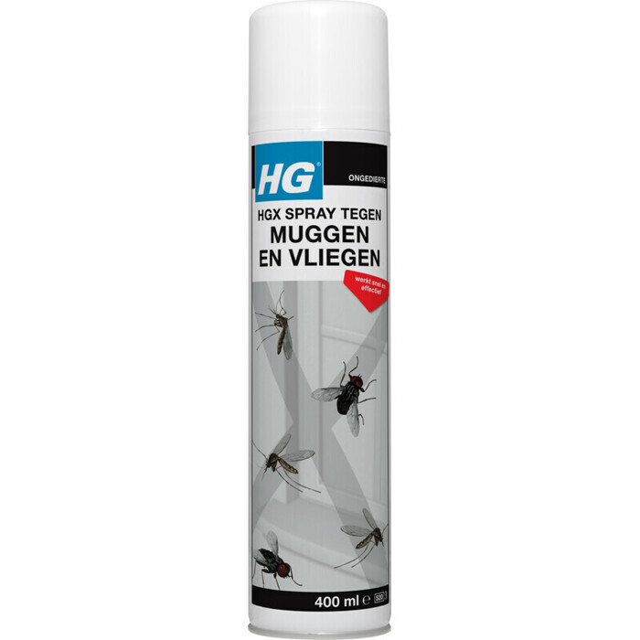 Spray tegen muggen&vliegen (40cl)