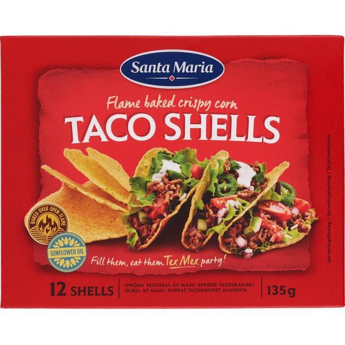 Santa Maria Taco Schelpen 12 Stuks 135g (135g)