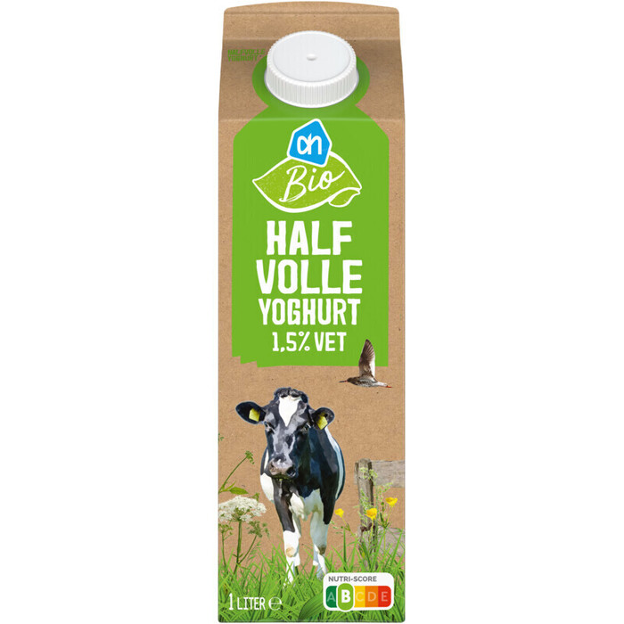AH Biologisch Halfvolle yoghurt (1L)