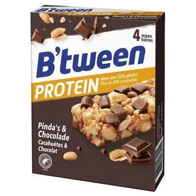 Hero B'tween protein pinda's & chocolade (96g)