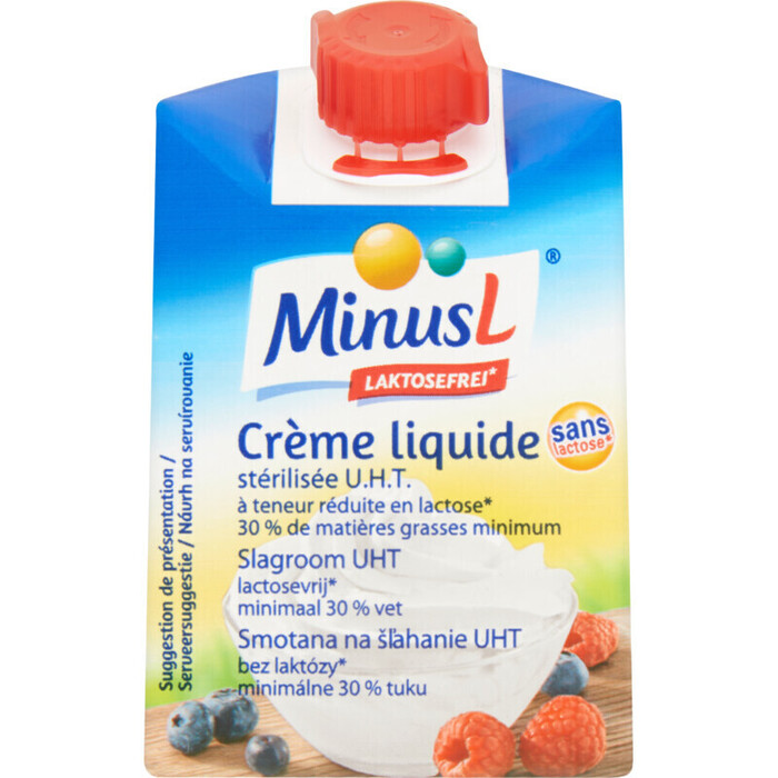 Lactosevrije houdbare slagroom (Pak, 200g)