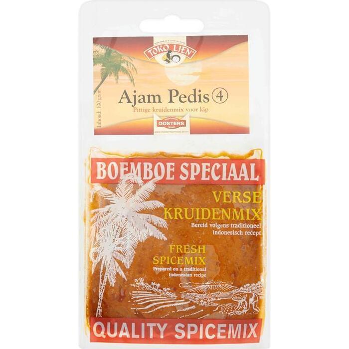 Kruidenmix voor Ajam Pedis (zak, 100g)