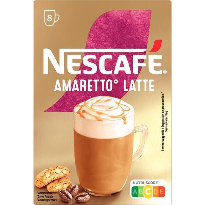 Latte amaretto 8 sticks (Stuk, 8 × 17.5g)