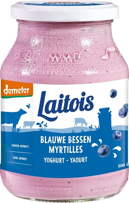 Yoghurt blauwe bessen (500g)