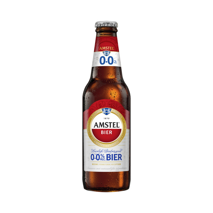 Amstel 0.0 bier fles 30 cl (Fles, 30cl)