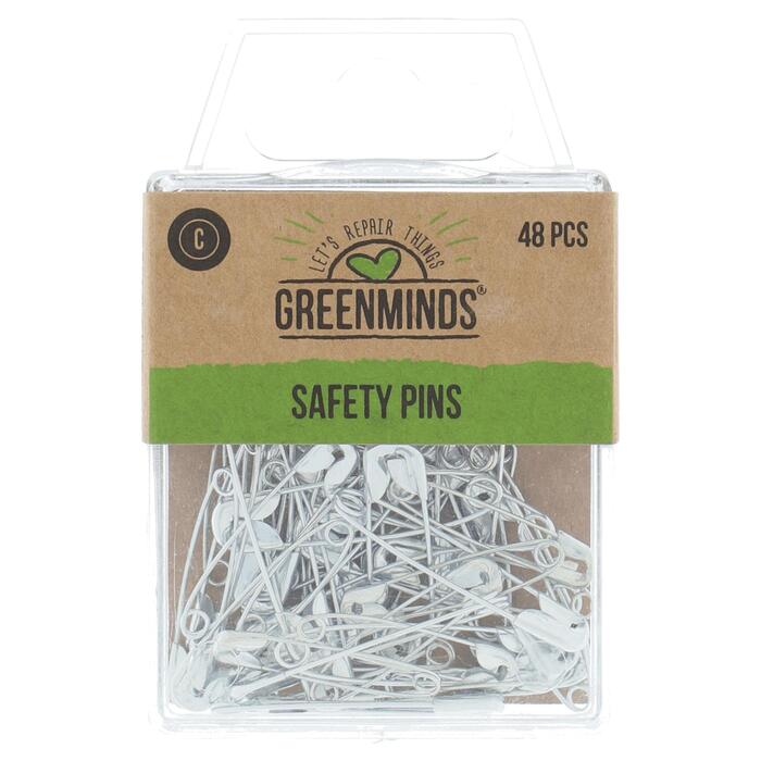 Greenminds Veiligheidsspelden Assort 48st