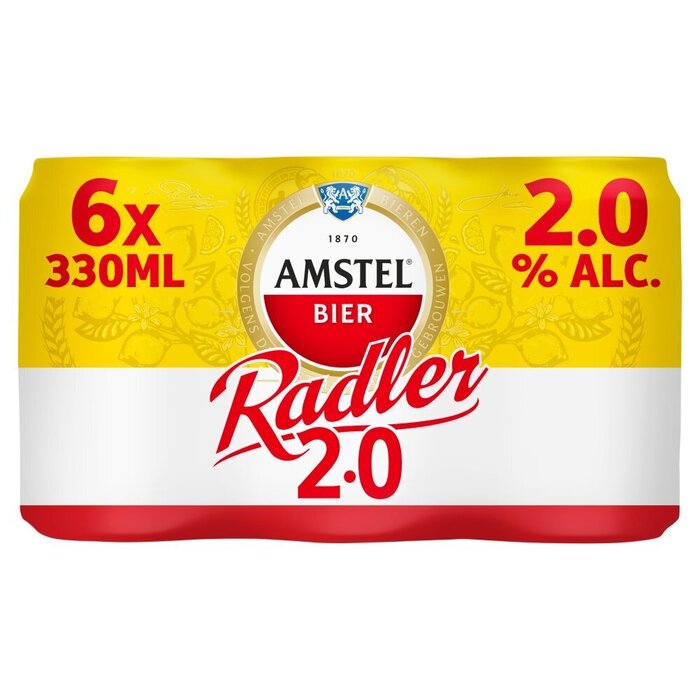 Amstel Radler Bier Citroen Blik 6 x 33 cl (33cl)