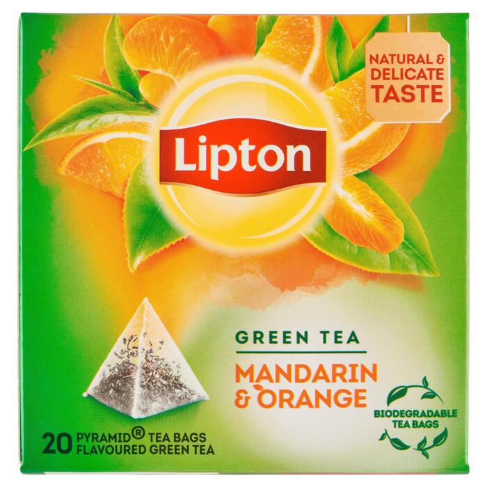 Lipton Mandarin orange groene thee (36g)