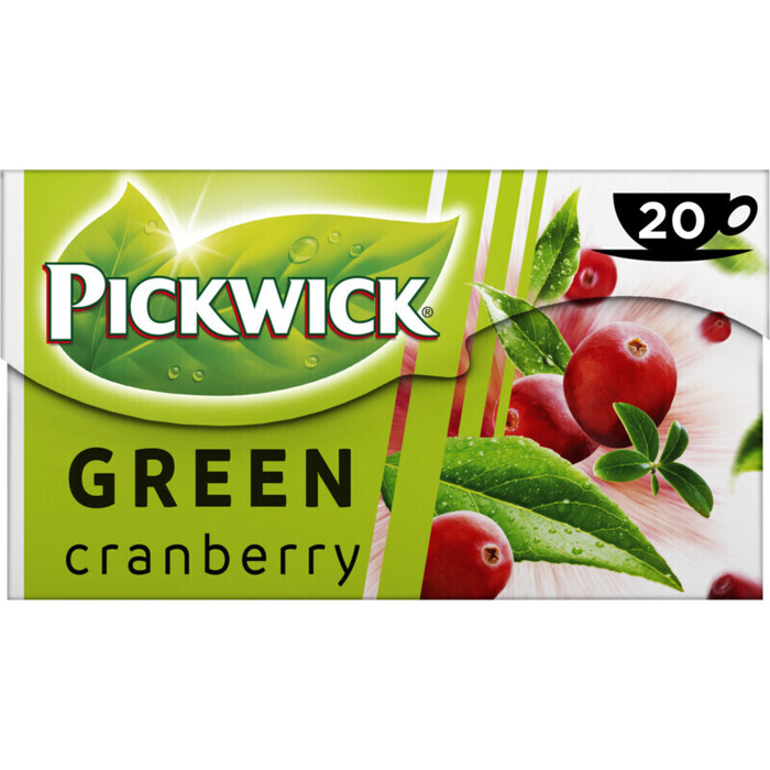 Green Tea Cranberry (zakjes, 20 × 1.5g)