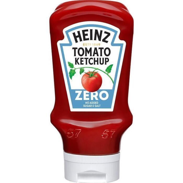Heinz Tomaten Ketchup Zonder Toegevoegde Suikers & Zout 400 ml Fles (40cl)