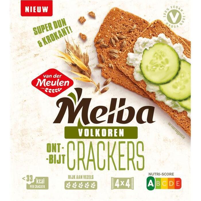 Melba Crackers Volkoren 125 g (125g)