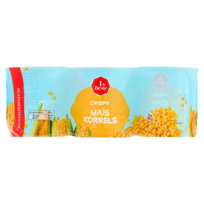 Crispy mais 3-pack (495g)