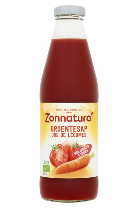 Zonnatura Biologisch groentesap (Fles, 0.75L)