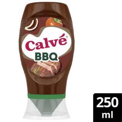 Calvé Knijpfles BBQ Saus 250 ml (Fles, 250ml)