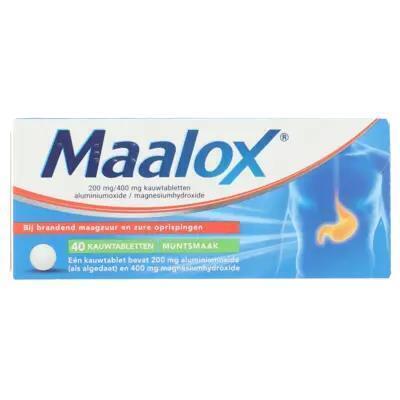 MAALOX 40 TABLETTEN (7g)