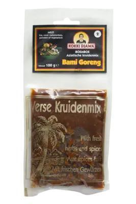 Aziatische Kruidenmix voor Bami Goreng (zak, 100g)