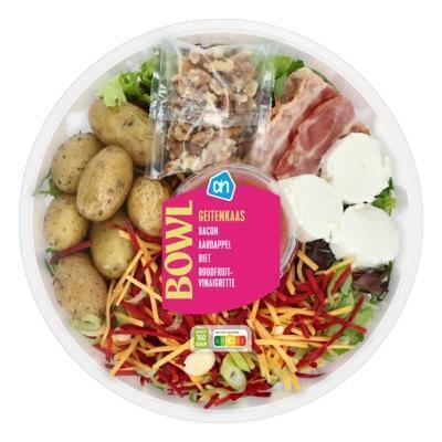 AH Saladbowl geitenkaas bacon (440g)