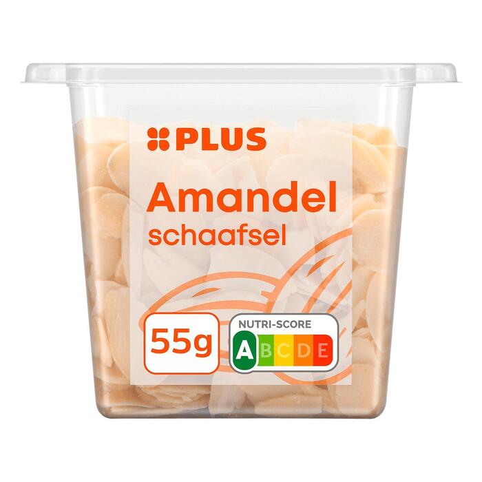 PLUS Amandelschaafsel (Pot, 55g)