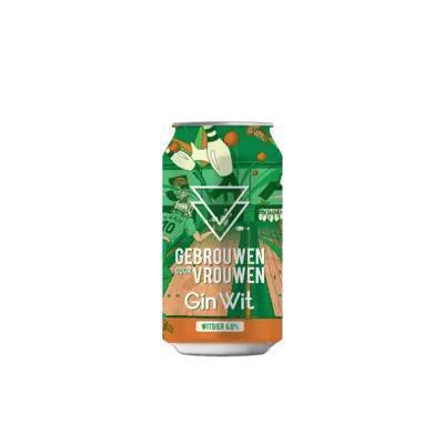 Gebrouwen door vrouw Gin wit (33cl)