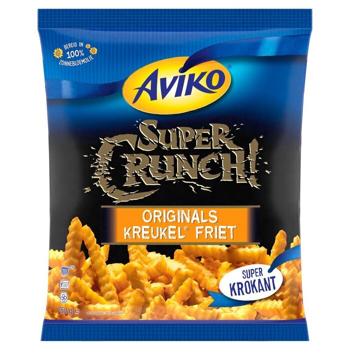 Super Crunch Kreukel Frieten (Zak, 750g)
