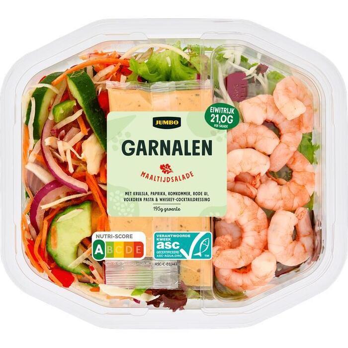 Jumbo Maaltijdsalade Garnalen met Whisky-cocktaildressing 400g (400g)