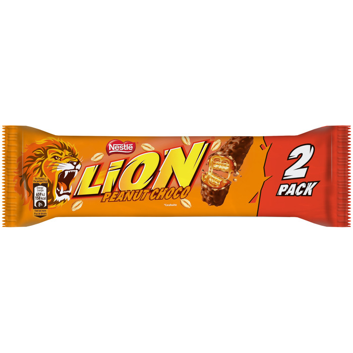 Lion Peanut Choco 2 x 31 g (62g)
