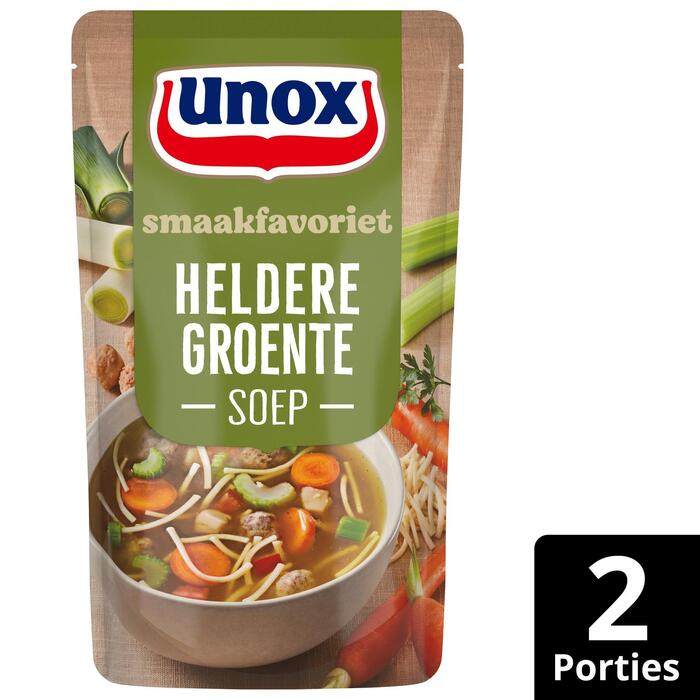 Unox Soep in zak Hollandse groentesoep (Zak, 0.57L)