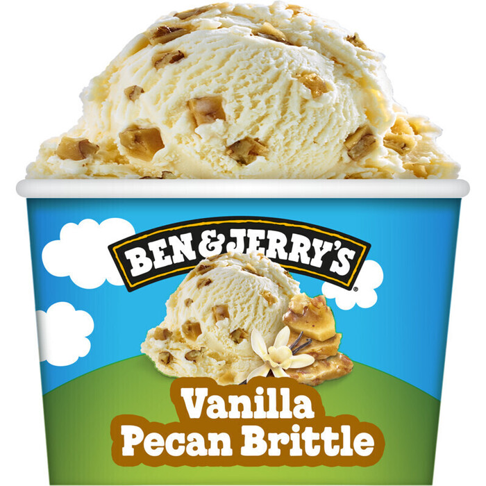 Ben & Jerry's Vanilla pecan brittle (100ml)