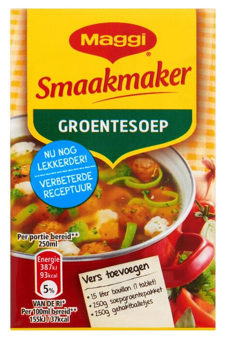 Maggi Smaakmaker groente (Doos, 52g)