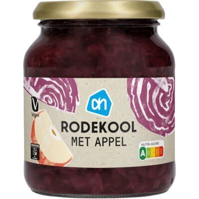 Rodekool met appel (pot, 340g)