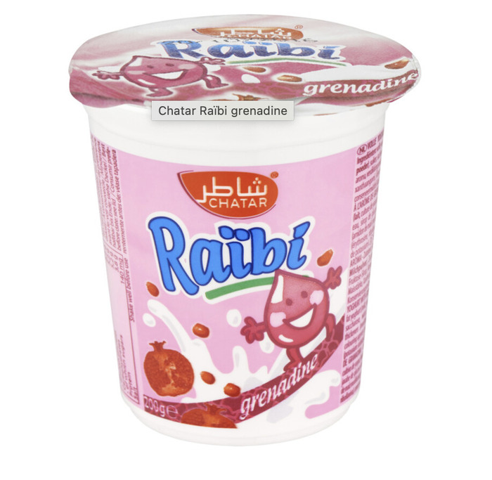 Chatar Raïbi grenadine (180g)