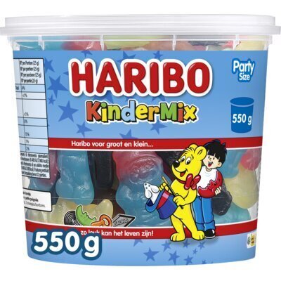 Kindermix silo (bak, 550g)