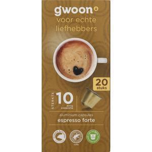 G'woon espresso forte 20st (100g)