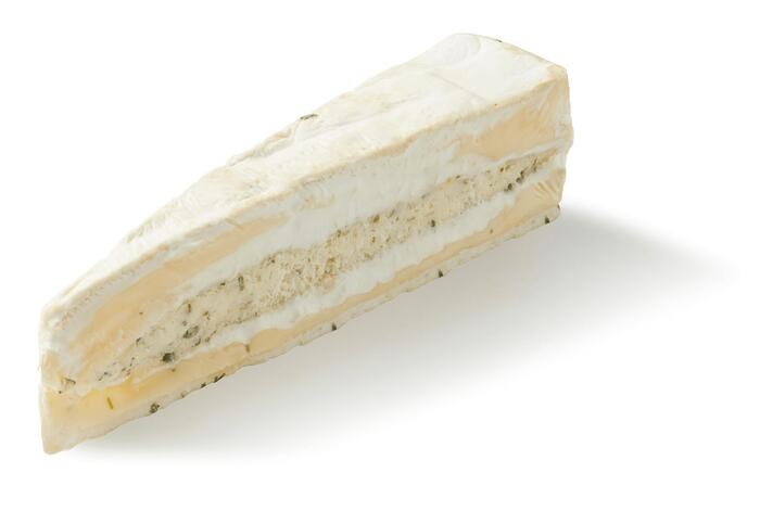 Gevulde brie bieslook 60+ (180g)